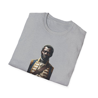 Toussaint Louverture T-shirt, Haitian History Heroes Tee, Maillot Français, Machetoupatou