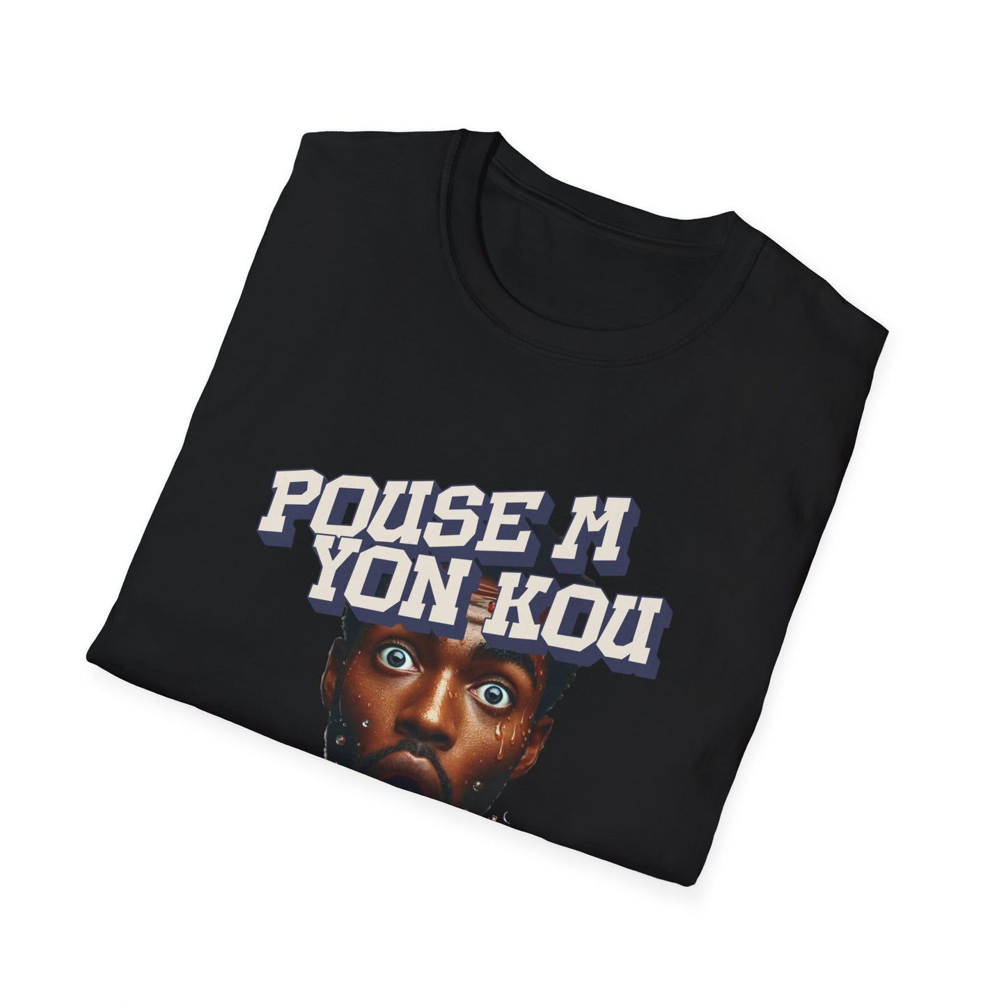 Ban Mwen yon Kout Po Dlo Model5, by Kome Senterez, Haitian TShirt, Machetoupatou