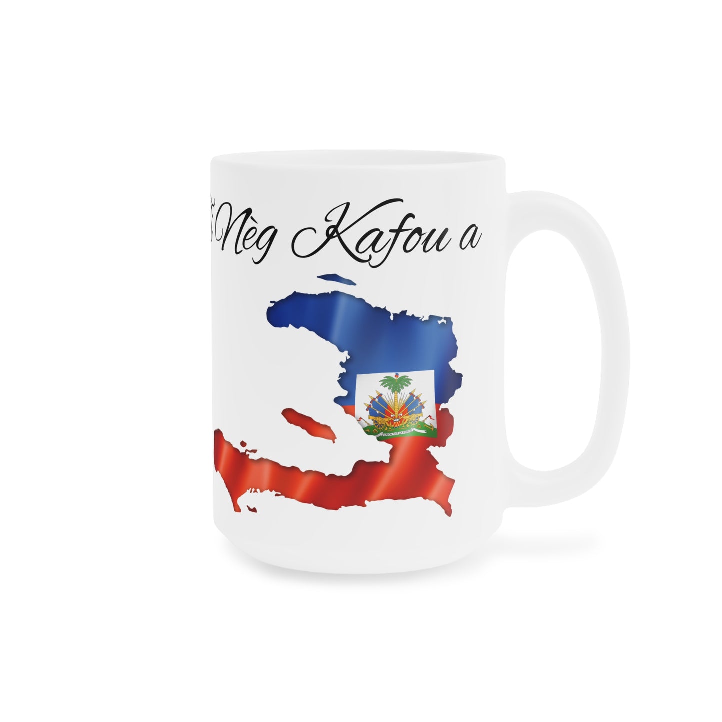 Tinegkafoua Mug , Ceramic Mug, Haiti, Ayiti (11oz, 15oz)