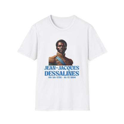 Jean-Jacques Dessalines T-shirt, Haitian History Heroes Tee, Maillot Français, Machetoupatou