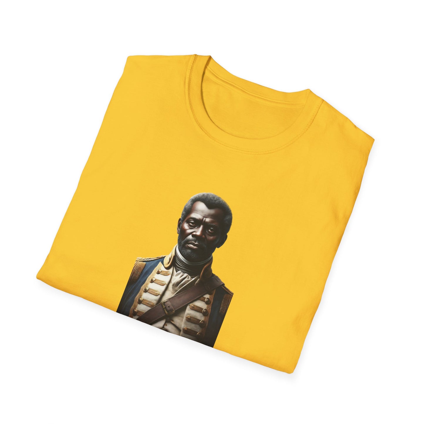 Toussaint Louverture T-shirt, Haitian History Heroes Tee, English, Machetoupatou