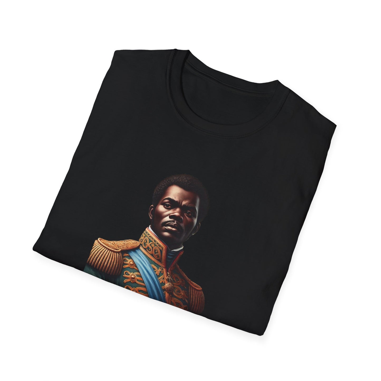 Jean-Jacques Dessalines T-shirt, Haitian History Heroes Tee, English, Machetoupatou