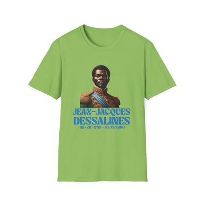 Jean-Jacques Dessalines T-shirt, Haitian History Heroes Tee, Maillot Français, Machetoupatou