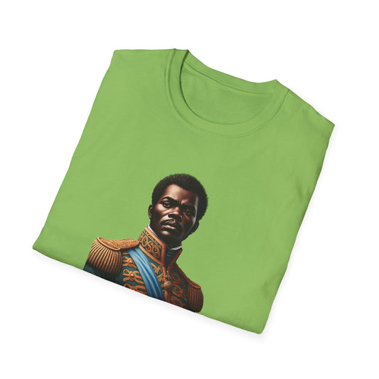 Jean-Jacques Dessalines T-shirt, Haitian History Heroes Tee, English, Machetoupatou