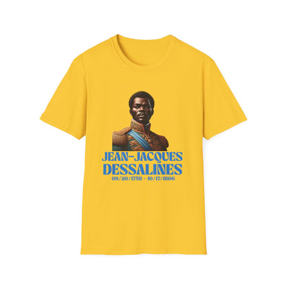 Jean-Jacques Dessalines T-shirt, Haitian History Heroes Tee, Creole, Machetoupatou