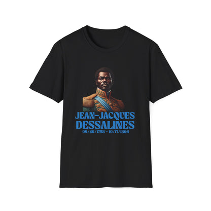 Jean-Jacques Dessalines T-shirt, Haitian History Heroes Tee, Creole, Machetoupatou