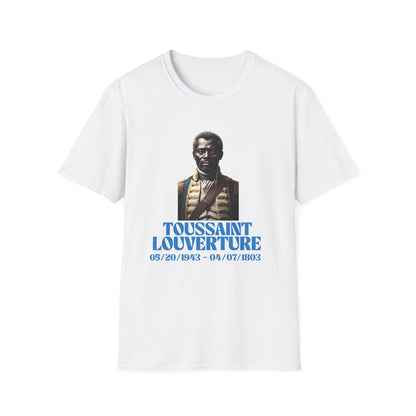 Toussaint Louverture T-shirt, Haitian History Heroes Tee, Maillot Français, Machetoupatou