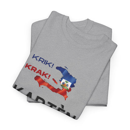 Krik krak Tshirt , Kapten anba kabann, Vaz, Haiti, ayiti, Haitian, ayisyen, machetoupatou original design