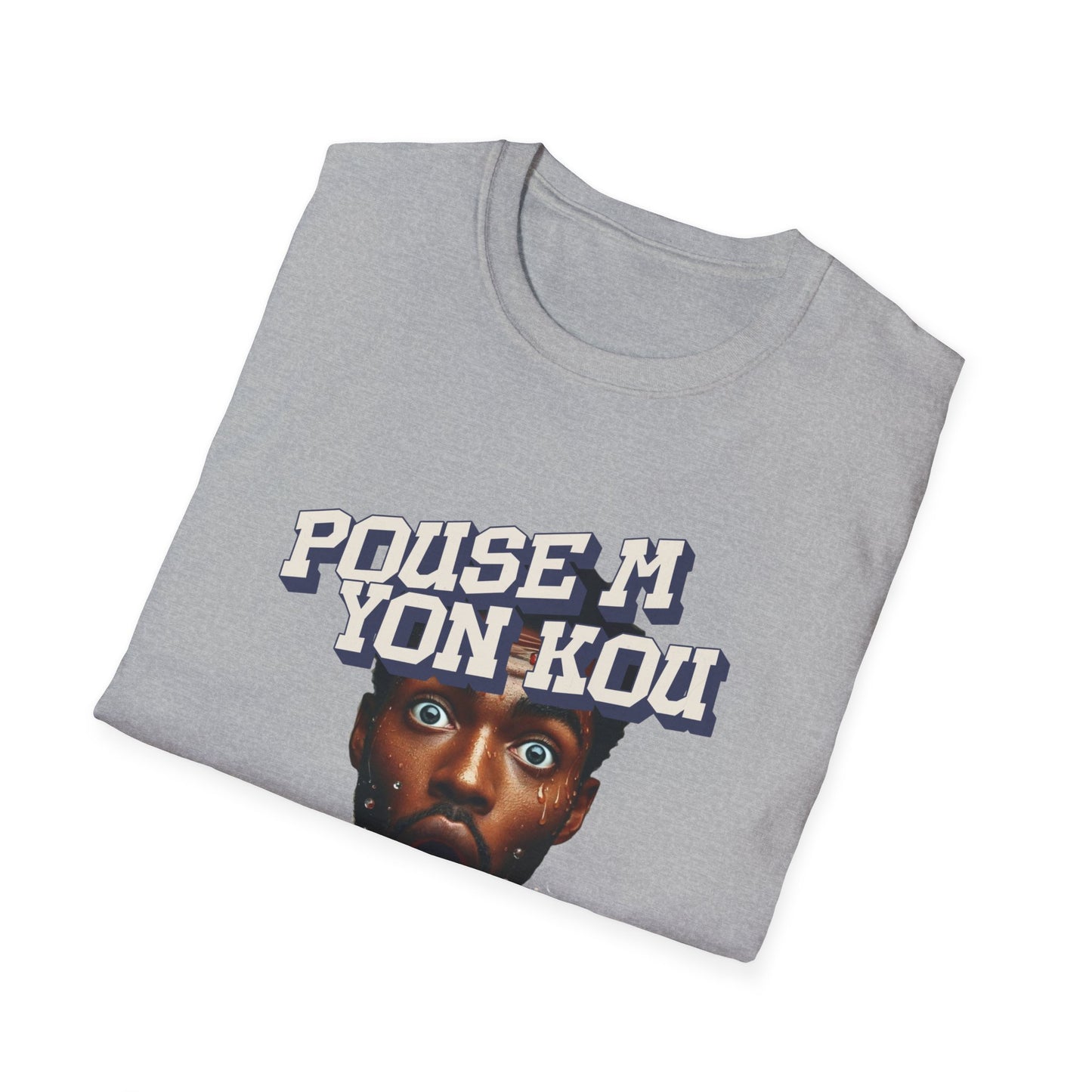 Ban Mwen yon Kout Po Dlo Model5, by Kome Senterez, Haitian TShirt, Machetoupatou