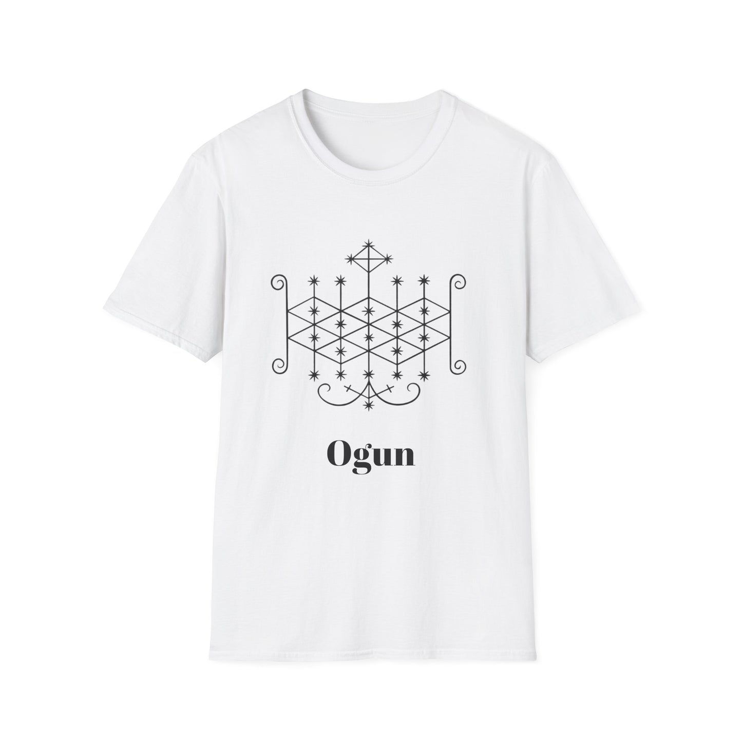 Ogun Veve Unisex Tee, Haitian Vodou, Machetoupatou