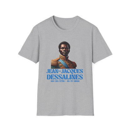 Jean-Jacques Dessalines T-shirt, Haitian History Heroes Tee, Maillot Français, Machetoupatou