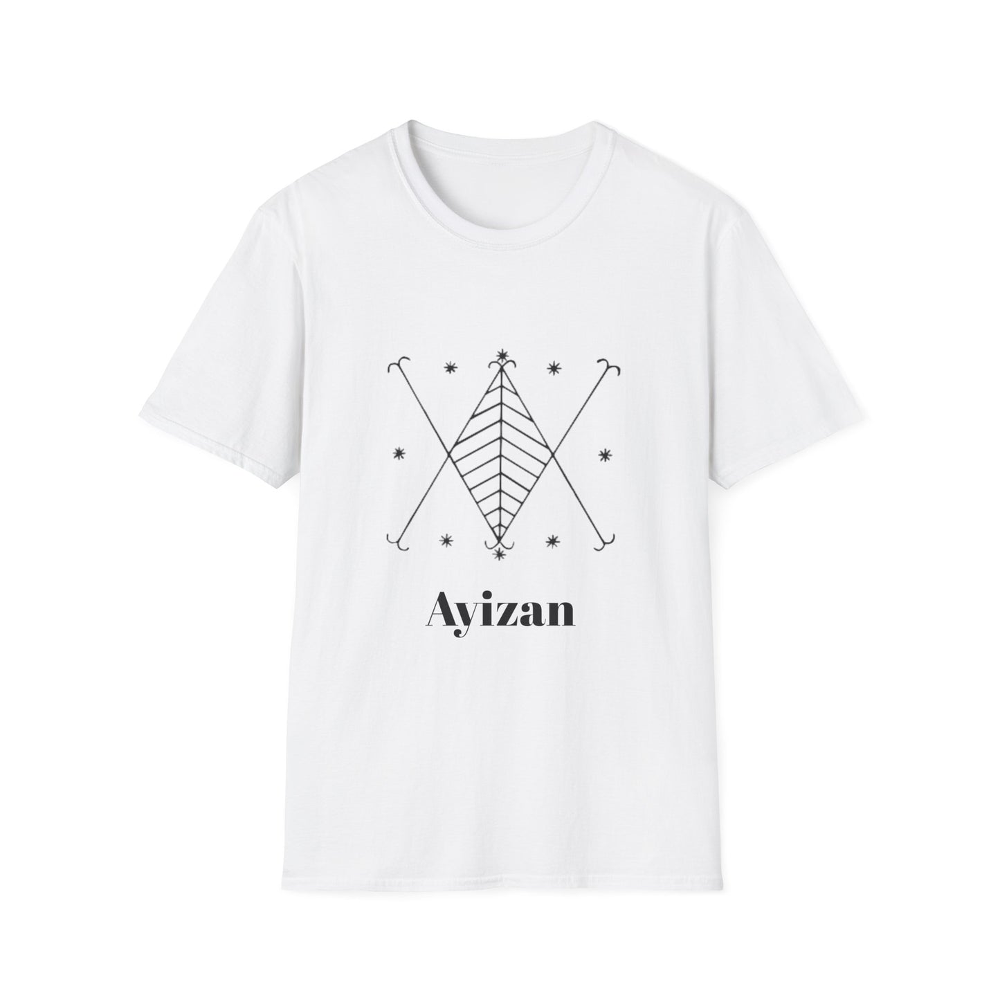 Ayizan Vodou Veve Unisex Tee, Haitian Vodou, Machetoupatou