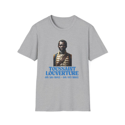 Toussaint Louverture T-shirt, Haitian History Heroes Tee, Maillot Français, Machetoupatou