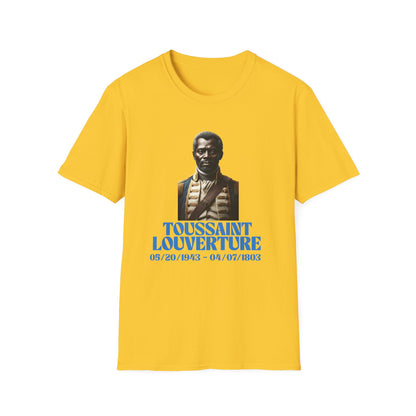 Toussaint Louverture T-shirt, Haitian History Heroes Tee, Maillot Français, Machetoupatou