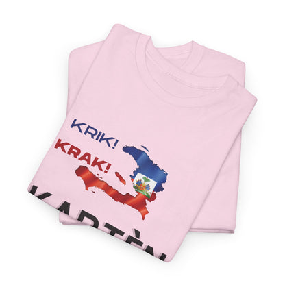 Krik krak Tshirt , Kapten anba kabann, Vaz, Haiti, ayiti, Haitian, ayisyen, machetoupatou original design