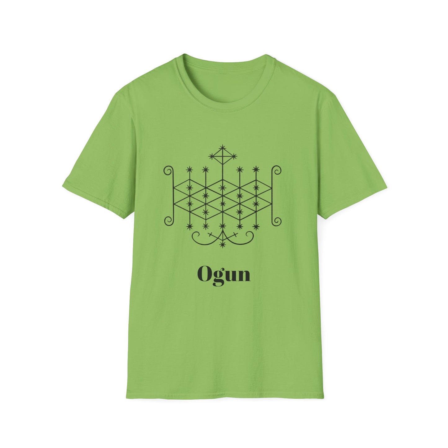 Ogun Veve Unisex Tee, Haitian Vodou, Machetoupatou