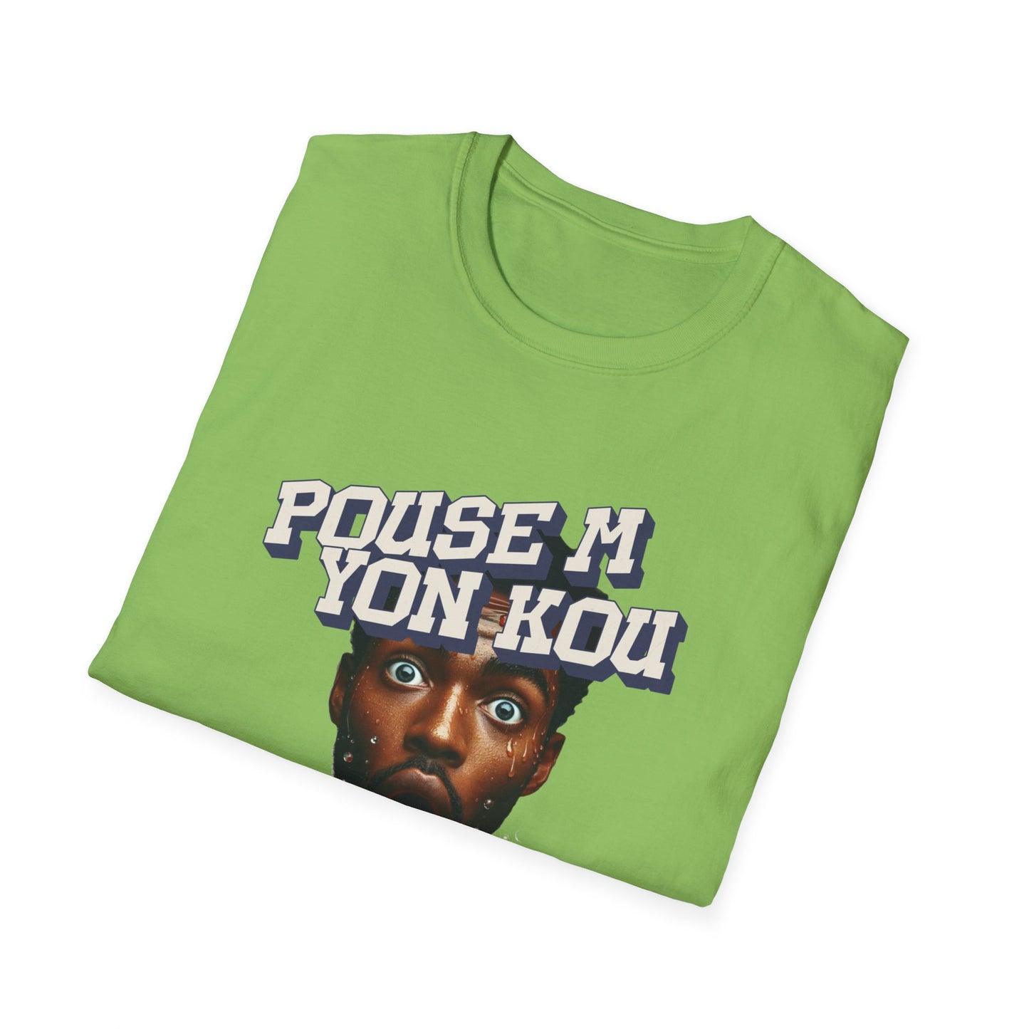 Ban Mwen yon Kout Po Dlo Model5, by Kome Senterez, Haitian TShirt, Machetoupatou