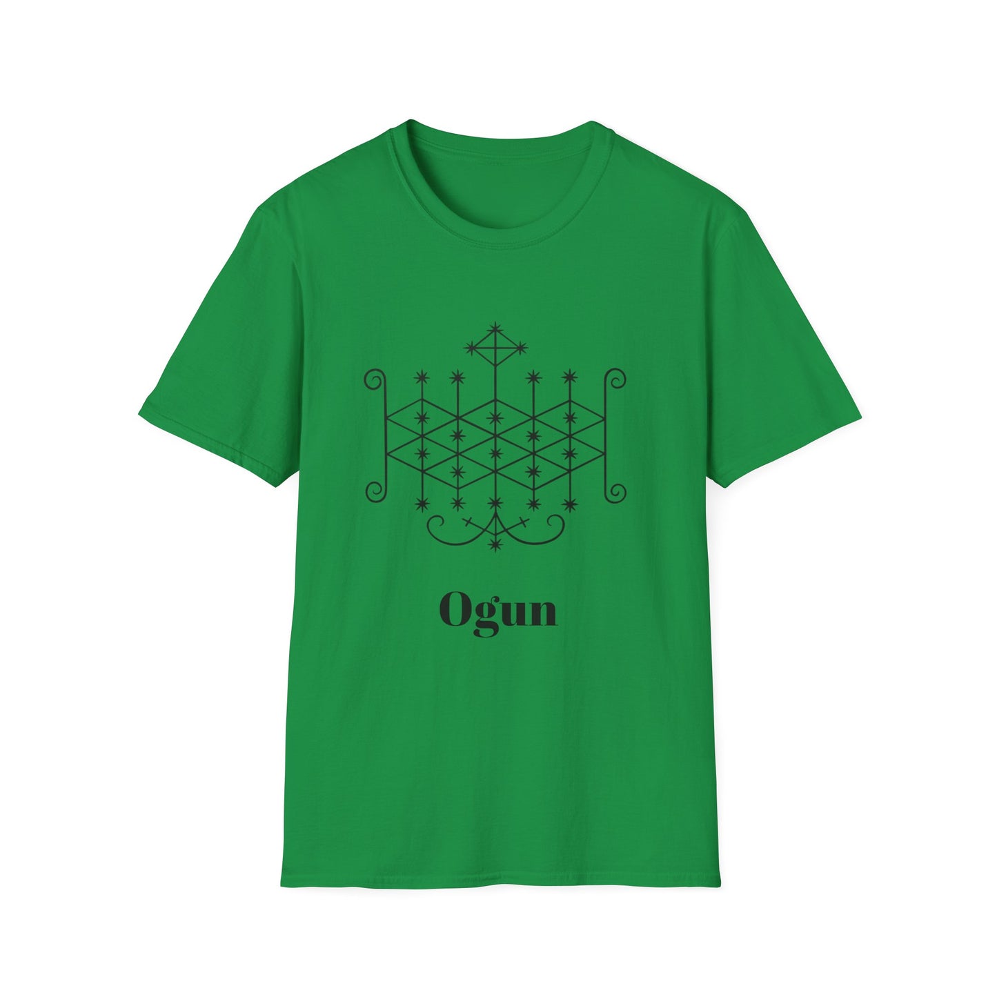 Ogun Veve Unisex Tee, Haitian Vodou, Machetoupatou