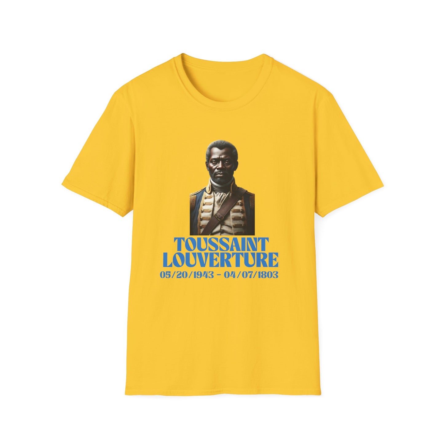 Toussaint Louverture T-shirt, Haitian History Heroes Tee, Creole, Machetoupatou